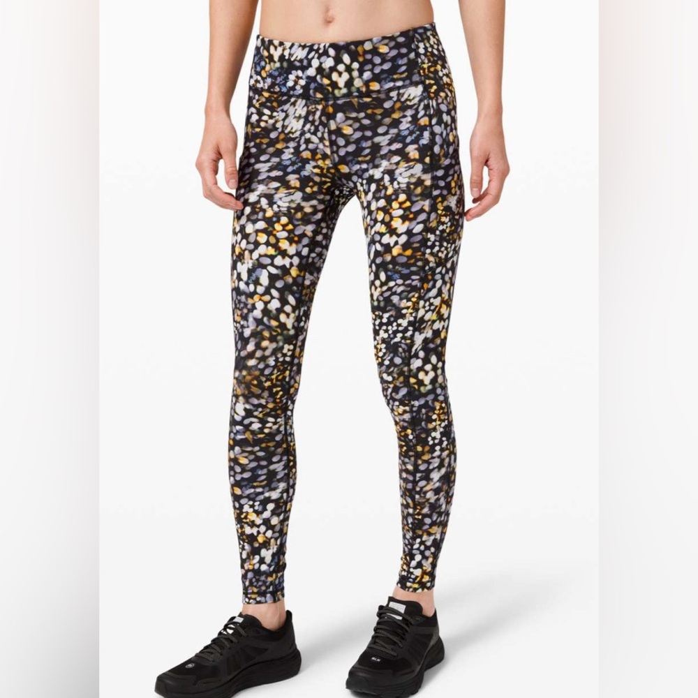 Lululemon Speed Up Tight 28” Full-On Luxtreme Metropolis Glow Multi Leggings
